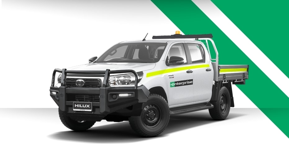 Mining vehicle on outback background